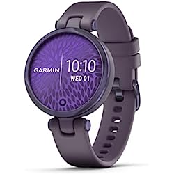 Garmin Lily Sport, Reloj Inteligente con Bisel de Aluminio de Calidad, Datos de Salud y Forma Física para Mujer, Pantalla Táctil, Notificaciones de Smartphone, Lila