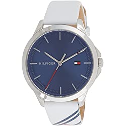 Tommy Hilfiger Reloj Analógico de Cuarzo para mujer con Correa en piel Blanco - 1782089