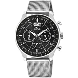 Reloj LOTUS Para Hombre 10138/4 Outlet Caja de Acero inoxidable 316l Gris plata Correa de Acero inoxidable 316l Gris plata