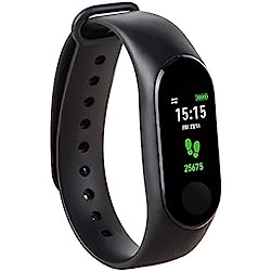 Kounga FitPro Tonic, Pulsera de Actividad Inteligente con Monitor de Sueño, Podómetro, Contador de Calorías, Pantalla a Color