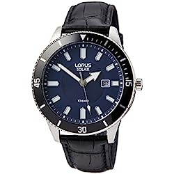 Lorus Reloj Analógico para Hombre de Cuarzo con Correa en Cuero RX317AX9