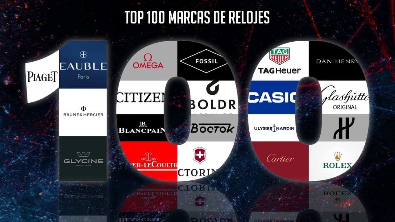 Descubre Las Mejores Marcas De Relojes Del Mercado Nuestro Top 100