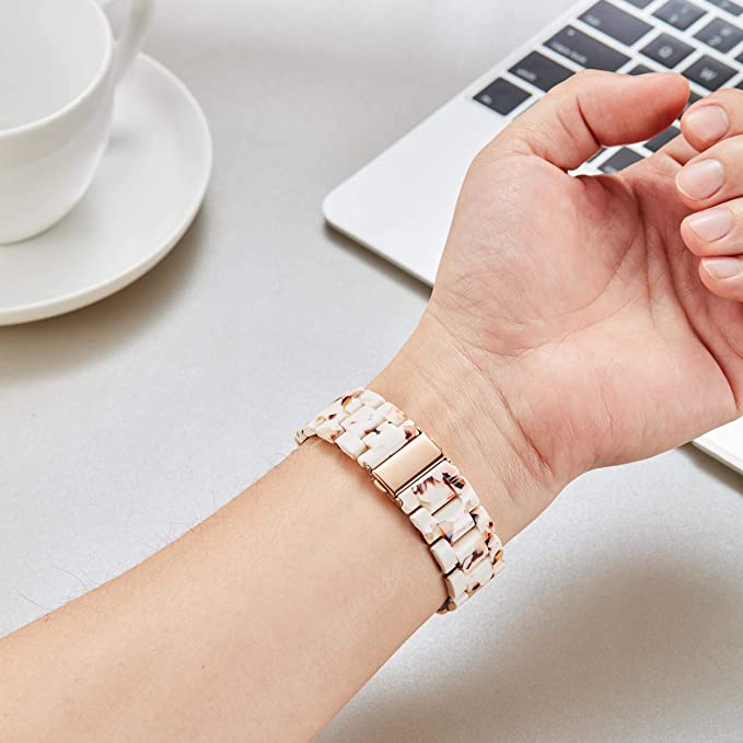 BINLUN Correa Reloj de Resina para Mujer Hombre