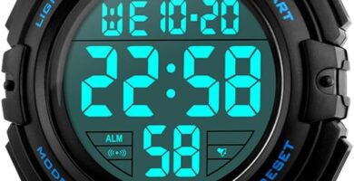 Reloj deportivo digital para hombre